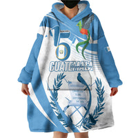 Personalized Guatemala 15 Septiembre 1821 Wearable Blanket Hoodie Happy Independence Day