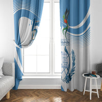 Guatemala 15 Septiembre 1821 Window Curtain Happy Independence Day
