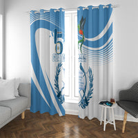 Guatemala 15 Septiembre 1821 Window Curtain Happy Independence Day