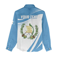 Personalized Guatemala 15 Septiembre 1821 Women Casual Shirt Happy Independence Day