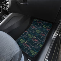 Guatemala Quetzal Bird Pattern Car Mats Embroidery Effect