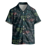Guatemala Quetzal Bird Pattern Kid Hawaiian Shirt Embroidery Effect