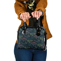 Guatemala Quetzal Bird Pattern Shoulder Handbag Embroidery Effect
