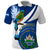 El Salvador Independence Day Polo Shirt Motmot With Flor De Izote - Wonder Print Shop