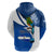 Personalised El Salvador Independence Day Hoodie Motmot With Flor De Izote - Wonder Print Shop