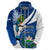 Personalised El Salvador Independence Day Hoodie Motmot With Flor De Izote - Wonder Print Shop