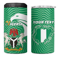 Personalized Nigeria 4 in 1 Can Cooler Tumbler Jamhuriyar Tarayyar Najeriya - Wonder Print Shop