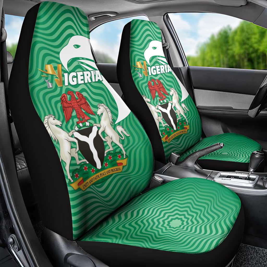 Nigeria Car Seat Cover Jamhuriyar Tarayyar Najeriya - Wonder Print Shop