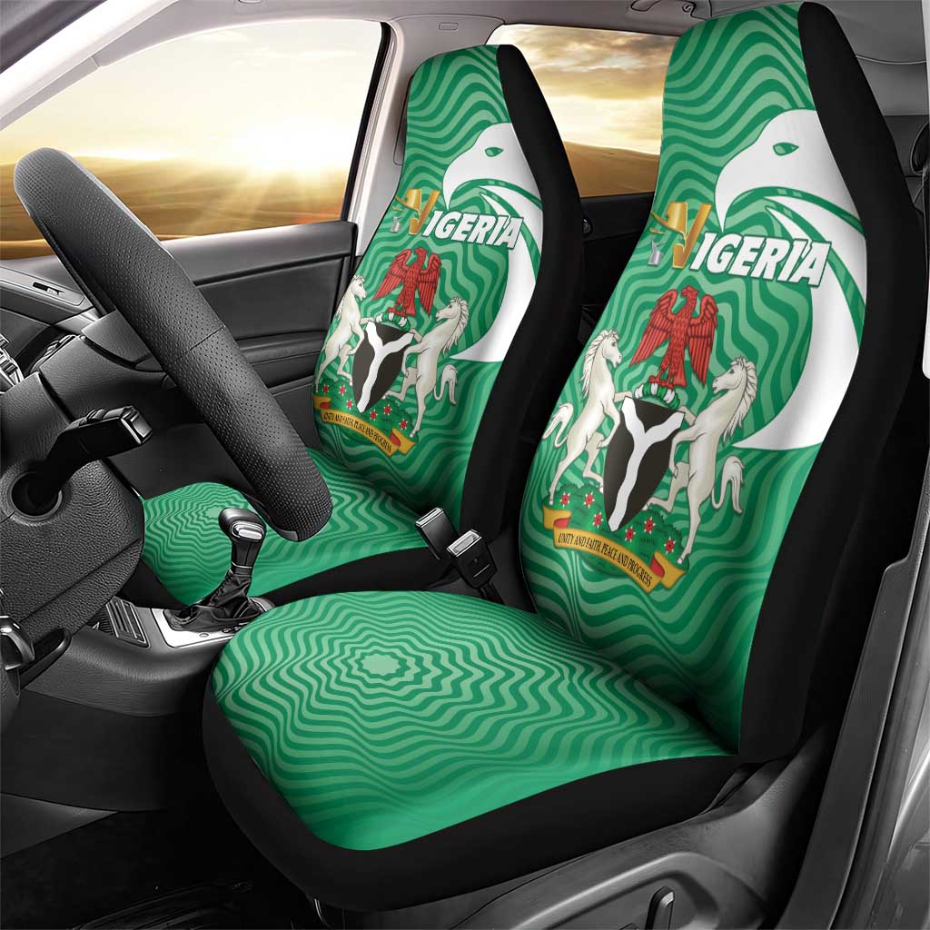 Nigeria Car Seat Cover Jamhuriyar Tarayyar Najeriya - Wonder Print Shop