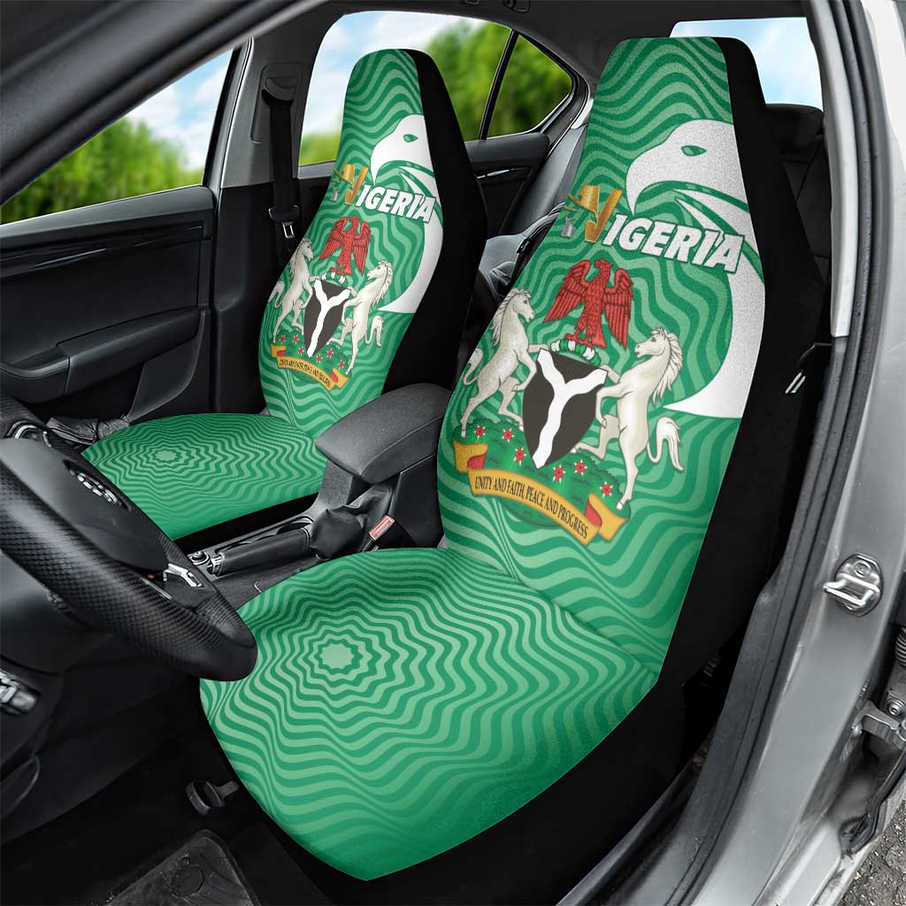 Nigeria Car Seat Cover Jamhuriyar Tarayyar Najeriya - Wonder Print Shop