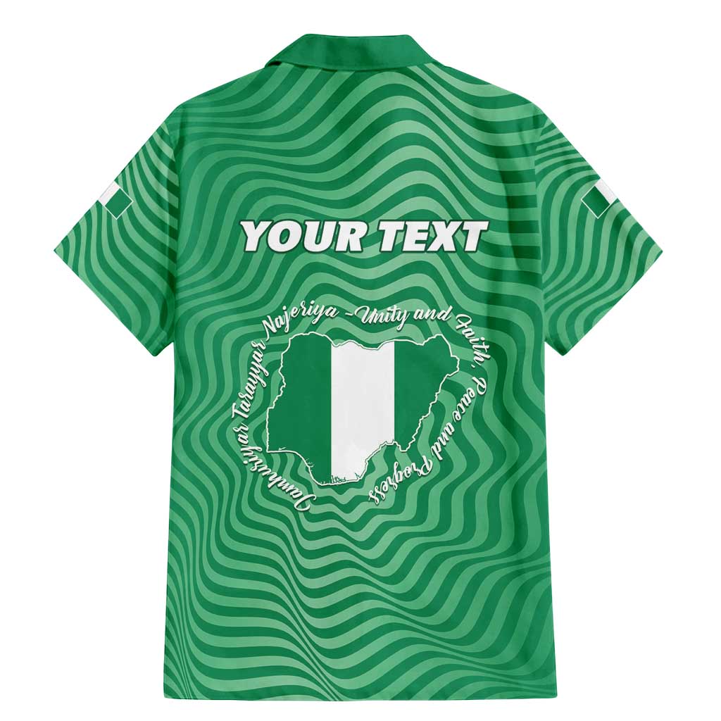 Personalized Nigeria Family Matching Mermaid Dress and Hawaiian Shirt Jamhuriyar Tarayyar Najeriya - Wonder Print Shop