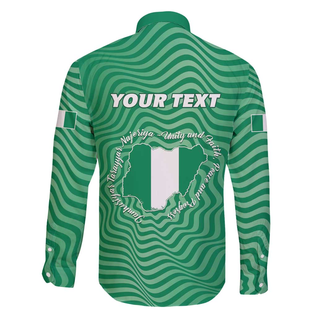 Personalized Nigeria Family Matching Mermaid Dress and Hawaiian Shirt Jamhuriyar Tarayyar Najeriya - Wonder Print Shop