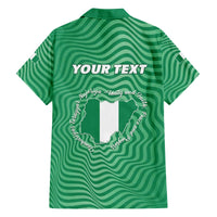 Personalized Nigeria Family Matching Puletasi and Hawaiian Shirt Jamhuriyar Tarayyar Najeriya - Wonder Print Shop