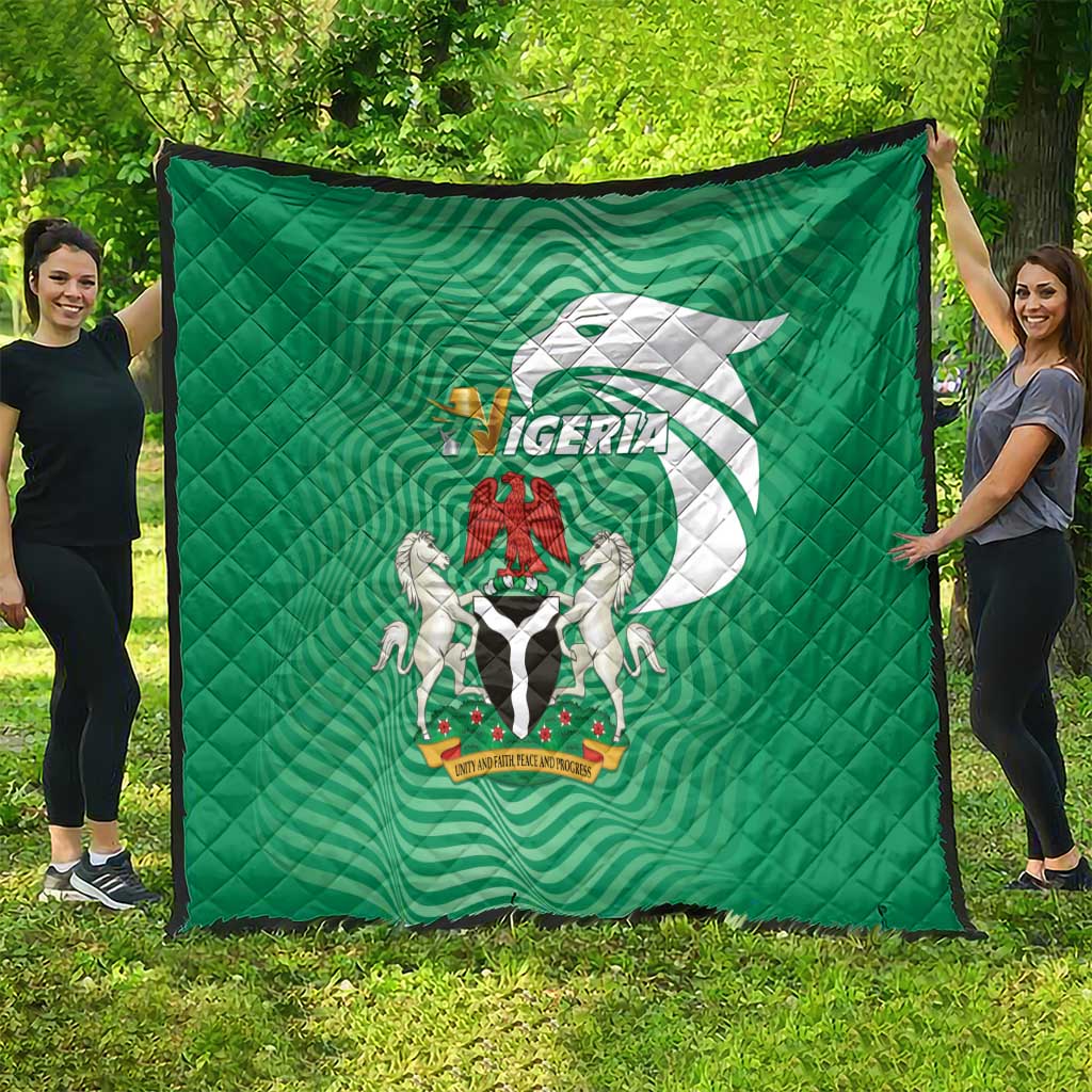 Nigeria Quilt Jamhuriyar Tarayyar Najeriya - Wonder Print Shop