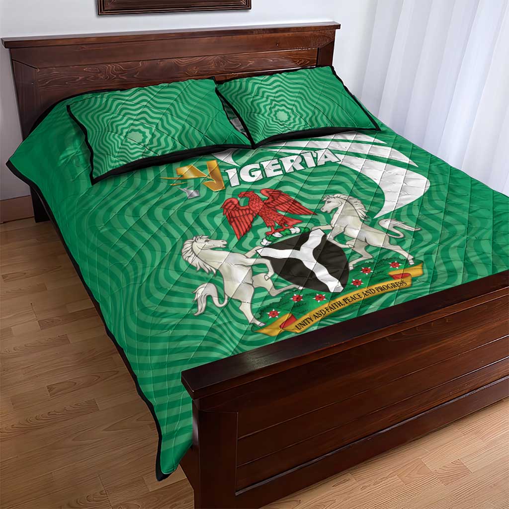 Nigeria Quilt Bed Set Jamhuriyar Tarayyar Najeriya - Wonder Print Shop
