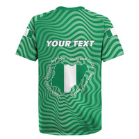Personalized Nigeria Rugby Jersey Jamhuriyar Tarayyar Najeriya - Wonder Print Shop
