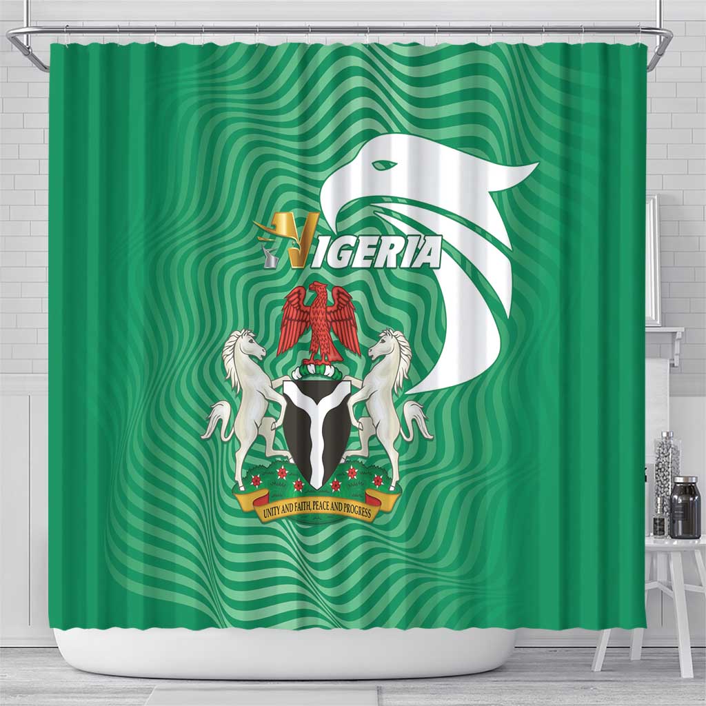 Nigeria Shower Curtain Jamhuriyar Tarayyar Najeriya