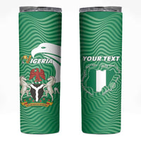 Personalized Nigeria Skinny Tumbler Jamhuriyar Tarayyar Najeriya - Wonder Print Shop