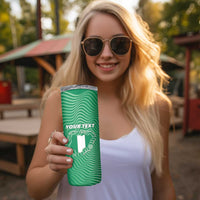 Personalized Nigeria Skinny Tumbler Jamhuriyar Tarayyar Najeriya - Wonder Print Shop