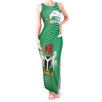 Personalized Nigeria Tank Maxi Dress Jamhuriyar Tarayyar Najeriya - Wonder Print Shop