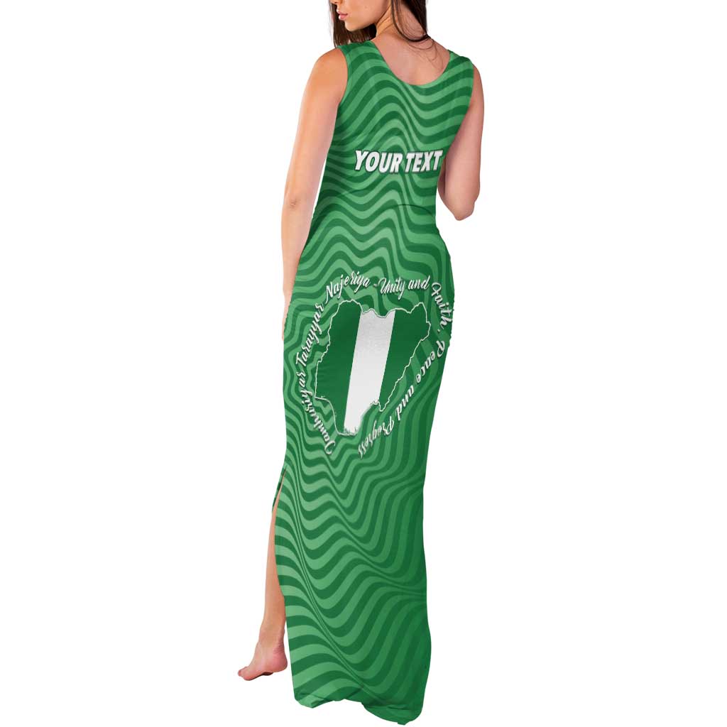 Personalized Nigeria Tank Maxi Dress Jamhuriyar Tarayyar Najeriya - Wonder Print Shop