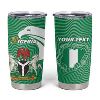 Personalized Nigeria Tumbler Cup Jamhuriyar Tarayyar Najeriya - Wonder Print Shop