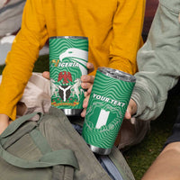 Personalized Nigeria Tumbler Cup Jamhuriyar Tarayyar Najeriya - Wonder Print Shop