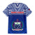 Samoa Rugby Family Matching Long Sleeve Bodycon Dress and Hawaiian Shirt Manu Samoa Polynesian Tatoo Pattern - Wonder Print Shop
