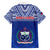 Samoa Rugby Family Matching Short Sleeve Bodycon Dress and Hawaiian Shirt Manu Samoa Polynesian Tatoo Pattern - Wonder Print Shop