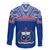 Samoa Rugby Family Matching Short Sleeve Bodycon Dress and Hawaiian Shirt Manu Samoa Polynesian Tatoo Pattern - Wonder Print Shop