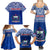 Samoa Rugby Family Matching Summer Maxi Dress and Hawaiian Shirt Manu Samoa Polynesian Tatoo Pattern - Wonder Print Shop