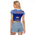 Samoa Rugby Raglan Cropped T Shirt Manu Samoa Polynesian Tatoo Pattern - Wonder Print Shop