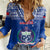 Samoa Rugby Women Casual Shirt Manu Samoa Polynesian Tatoo Pattern - Wonder Print Shop