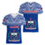 Samoa Rugby Women V Neck T Shirt Manu Samoa Polynesian Tatoo Pattern - Wonder Print Shop