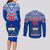 Custom Samoa Rugby Couples Matching Long Sleeve Bodycon Dress and Long Sleeve Button Shirts Manu Samoa Polynesian Tatoo Pattern - Wonder Print Shop