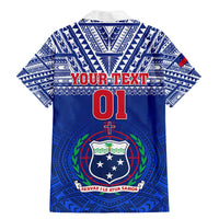 Custom Samoa Rugby Family Matching Mermaid Dress and Hawaiian Shirt Manu Samoa Polynesian Tatoo Pattern - Wonder Print Shop