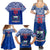 Custom Samoa Rugby Family Matching Summer Maxi Dress and Hawaiian Shirt Manu Samoa Polynesian Tatoo Pattern - Wonder Print Shop