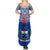 Custom Samoa Rugby Family Matching Summer Maxi Dress and Hawaiian Shirt Manu Samoa Polynesian Tatoo Pattern - Wonder Print Shop