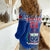 Custom Samoa Rugby Women Casual Shirt Manu Samoa Polynesian Tatoo Pattern - Wonder Print Shop