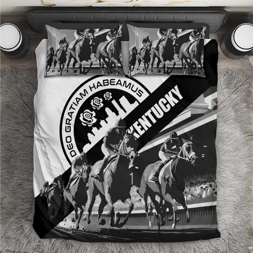 Kentucky Bedding Set Deo gratiam habeamus - Wonder Print Shop