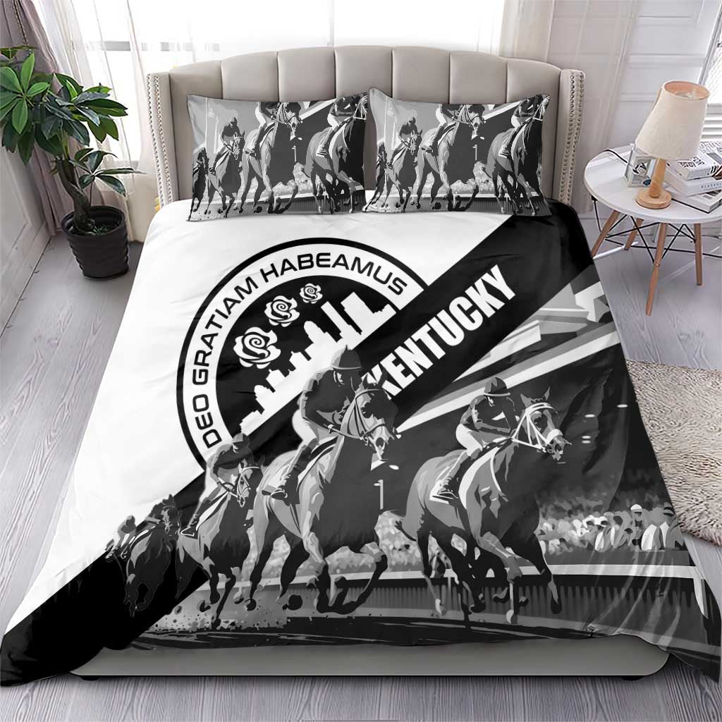 Kentucky Bedding Set Deo gratiam habeamus - Wonder Print Shop
