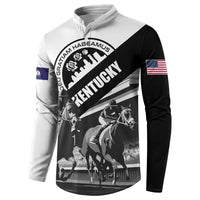 Personalized Kentucky Button Sweatshirt Deo gratiam habeamus - Wonder Print Shop