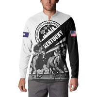 Personalized Kentucky Button Sweatshirt Deo gratiam habeamus - Wonder Print Shop