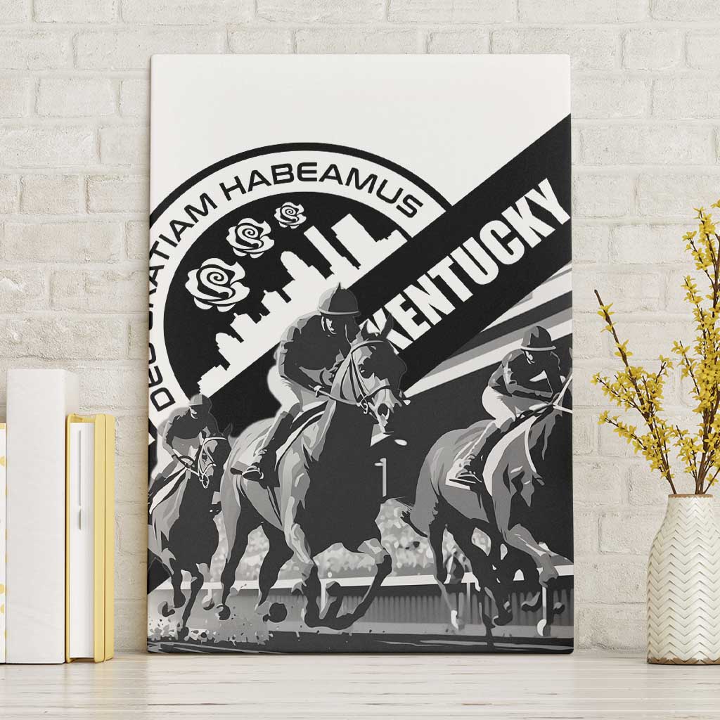 Kentucky Canvas Wall Art Deo gratiam habeamus - Wonder Print Shop