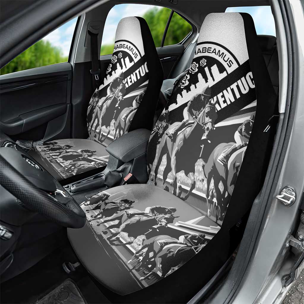 Kentucky Car Seat Cover Deo gratiam habeamus - Wonder Print Shop