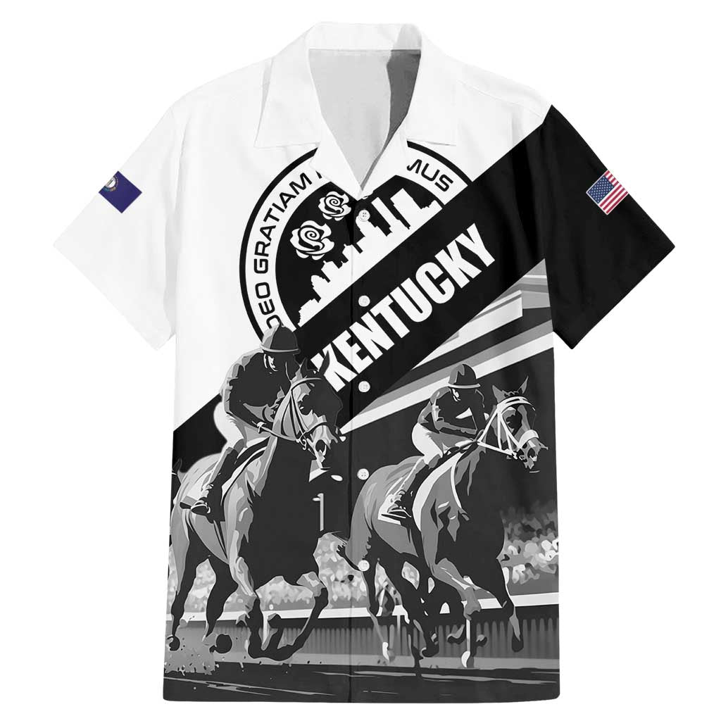 Personalized Kentucky Family Matching Mermaid Dress and Hawaiian Shirt Deo gratiam habeamus - Wonder Print Shop