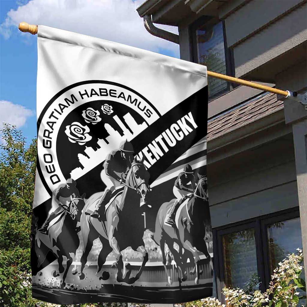 Kentucky Garden Flag Deo gratiam habeamus - Wonder Print Shop