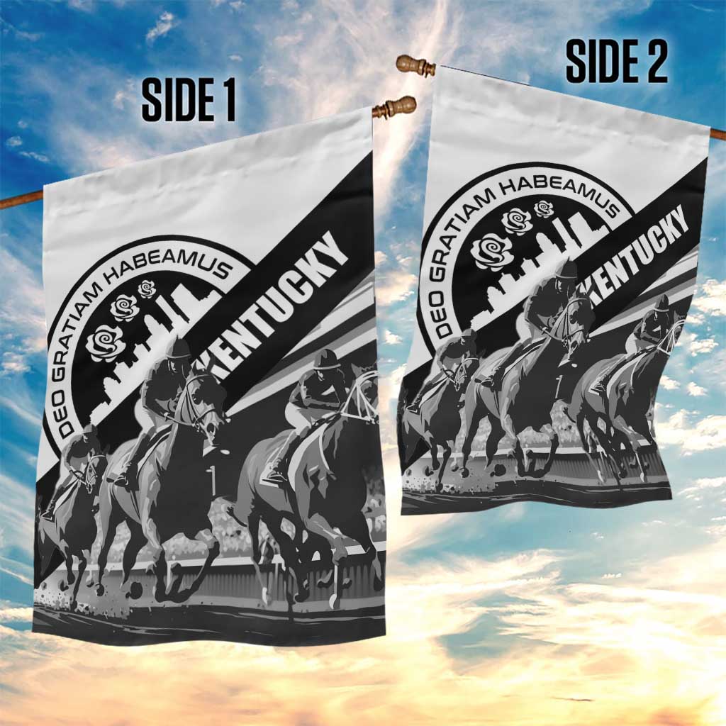 Kentucky Garden Flag Deo gratiam habeamus - Wonder Print Shop