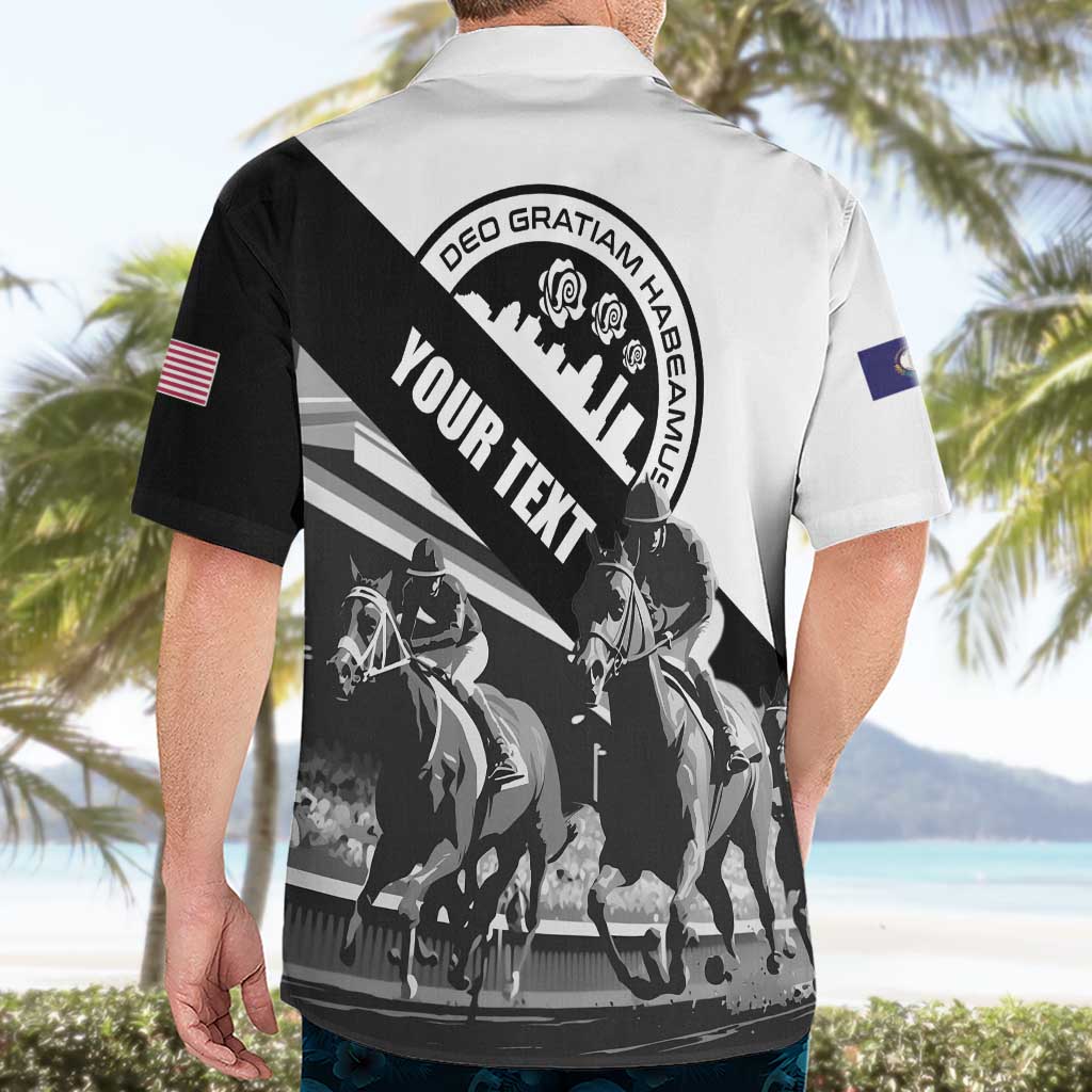 Personalized Kentucky Hawaiian Shirt Deo gratiam habeamus - Wonder Print Shop