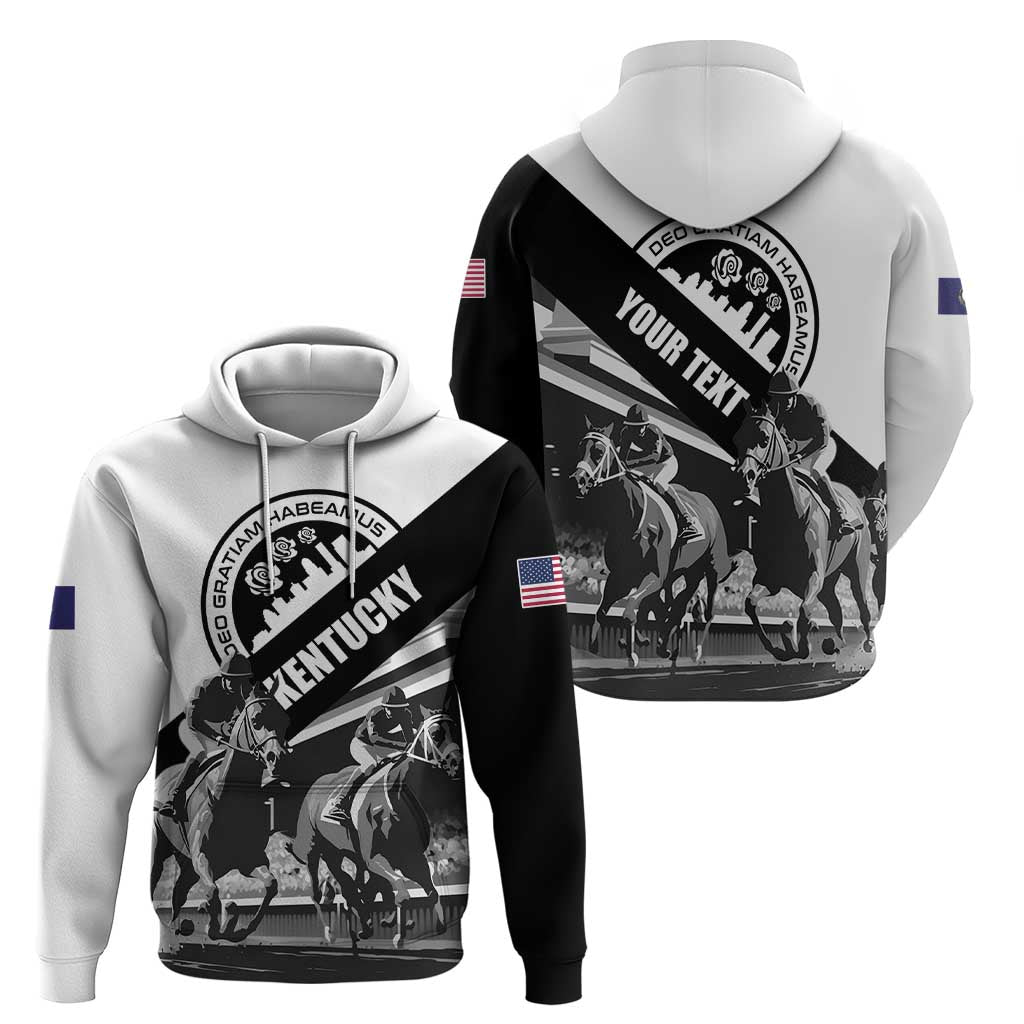 Personalized Kentucky Hoodie Deo gratiam habeamus - Wonder Print Shop